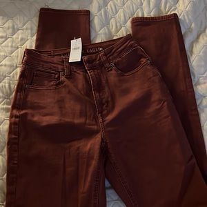 American Eagle straight-leg jeans